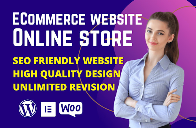 build a responsive  wordpress ecommerce website,woocommerce website,online store