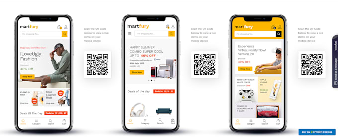 develop ecommerce website with martfury wordpress theme