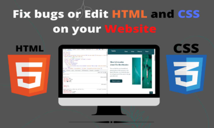 Do html css bug fixing fix wordpress issues bugs errors fix wordpress ...