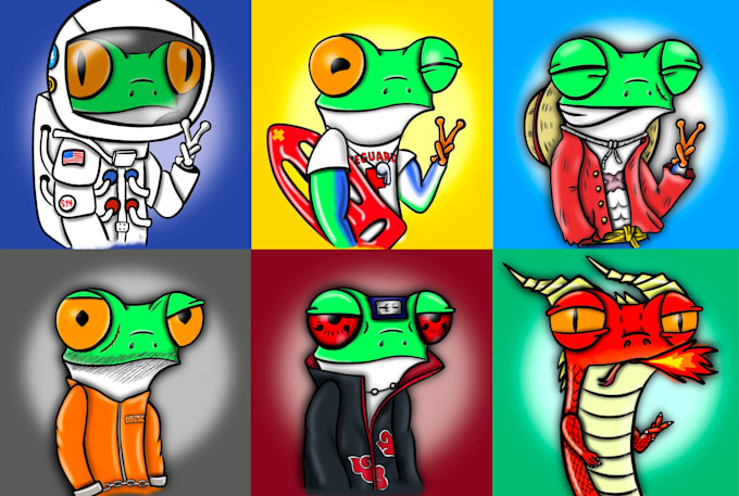 Draw frogs profile pictures and other crazy frogs images by Kash_toon ...