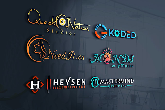 do modern minimalist lettermark logo design