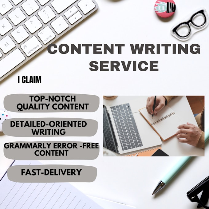 write high quality blog posts or articles tailored to your niche