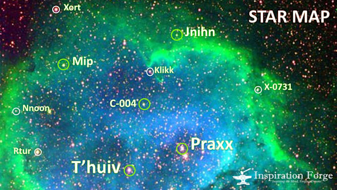 Craft an interactive star map or solar system for you by Inspirat ...