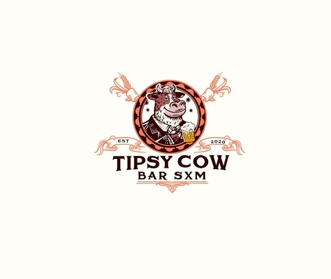 design creative attractive bar logo