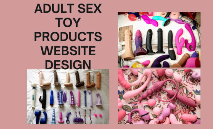 design adult sex toys shopify store etsy wordpress and wix store website