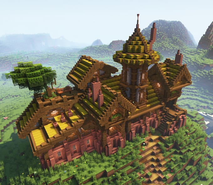 Build anything you want in minecraft by Whoisspinach Fiverr