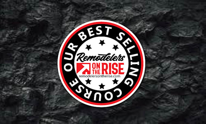 design badge, patch, label, circular round logo, sticker or any graphic design