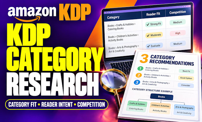 research amazon KDP keywords and categories for your book