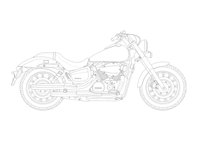 draw vector line art illustration for you
