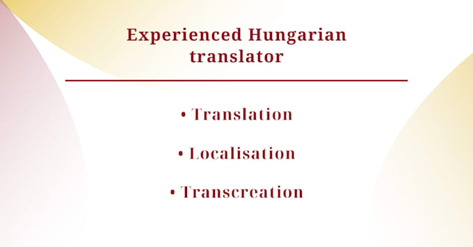 professionally translate english to hungarian, italian to hungarian