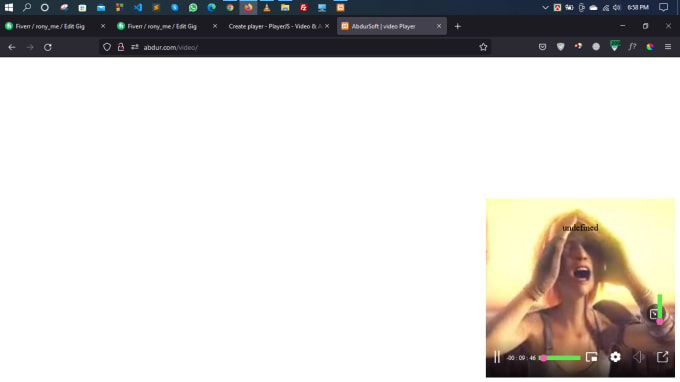 develop custom HTML5 video or audio player in javascript
