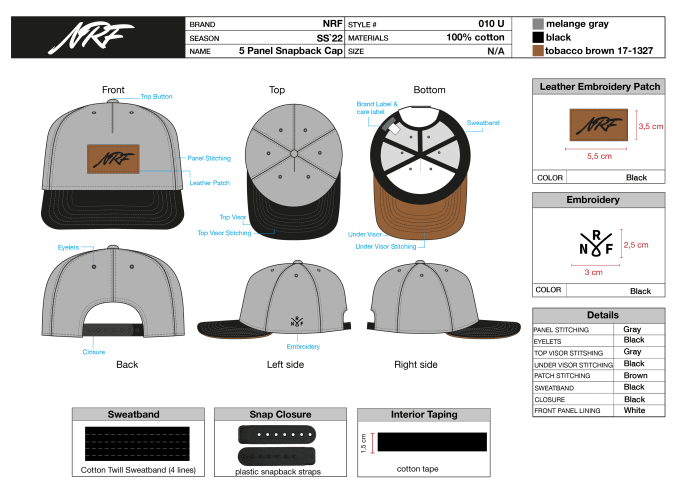 Cap design maker clearance