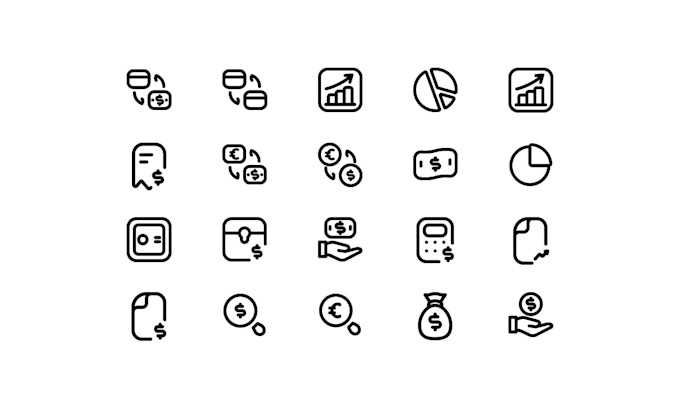 design vector icon for landing page and app in 24 hours