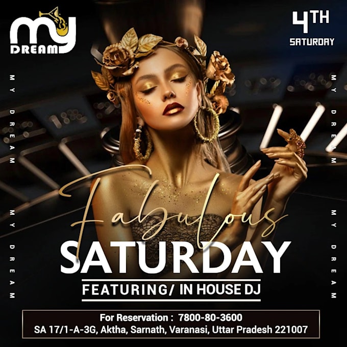 design digital flyer, event flyer design, facebook, and instagram post