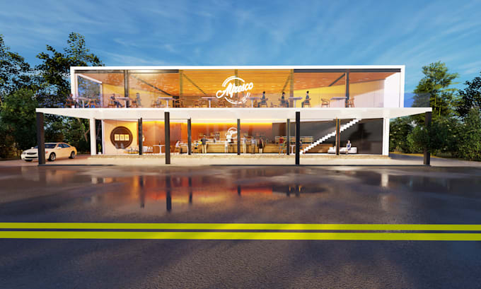 make your exterior house design, 3d rendering