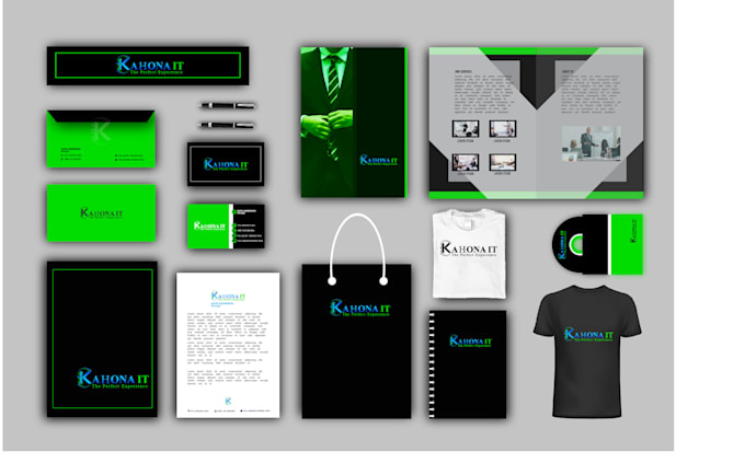 Do minimalist logo with brand identity and brand style guide by ...