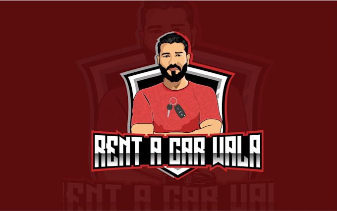 design a cute mascot logo gamer