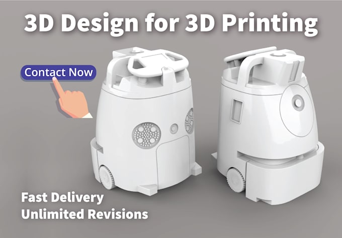 design 3d model for 3d printing quickly