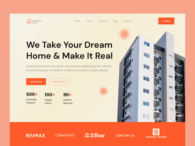 create modern responsive wordpress website for your business
