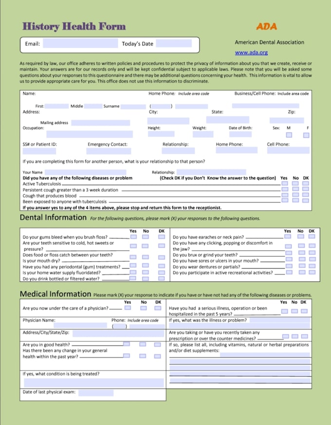 design custom fillable pdf form