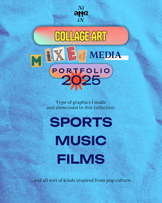 create abstract and or themed collage art for posters, album covers, anything