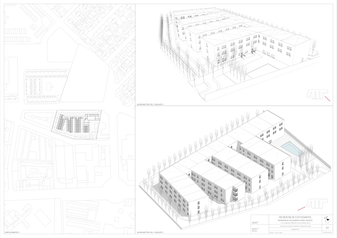 draw professional architectural plans for your project