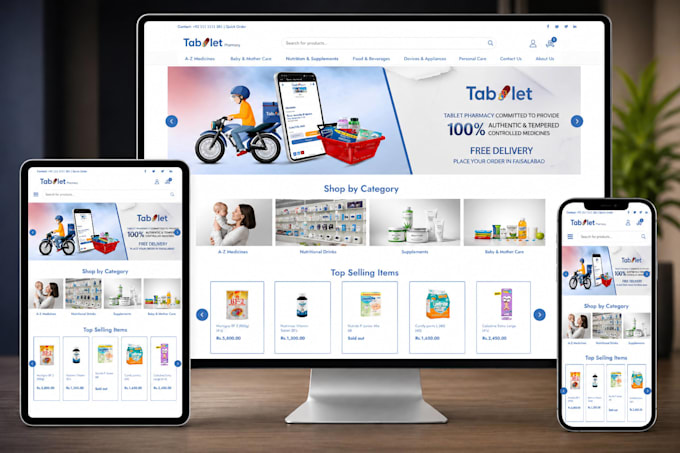 build ecommerce website and online store with woocommerce