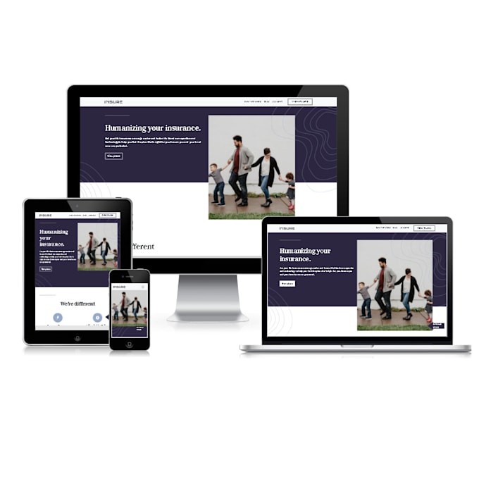Convert web design to html css bootstrap by Ismiralrasyiid | Fiverr