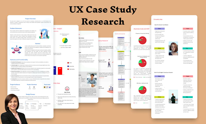 design professional UI UX case study for your design projects