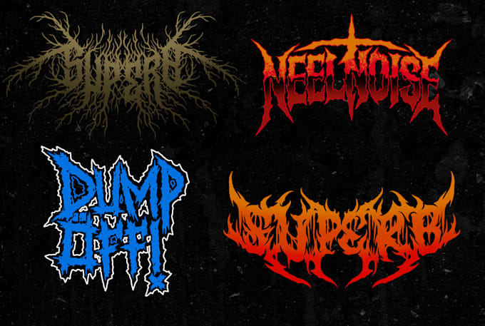 custom logo for your band metal, deathcore, hardcore, punk