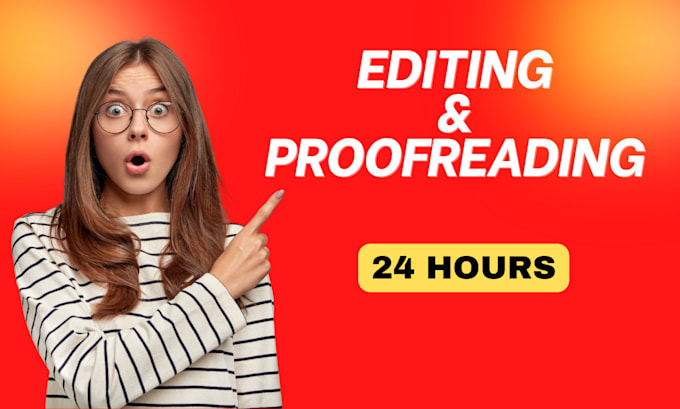 proofread and edit your document in 24 hours