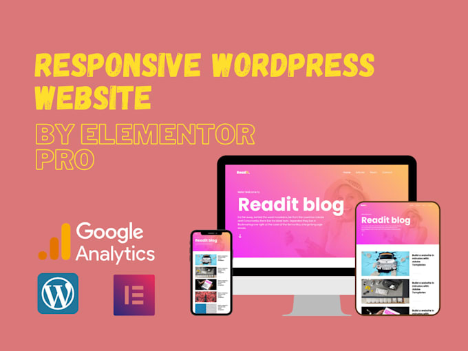 create wordpress and woocommerce website using beaver, divi, seedprod, elementor
