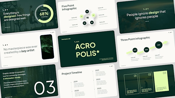 design powerpoint presentation and pitch deck