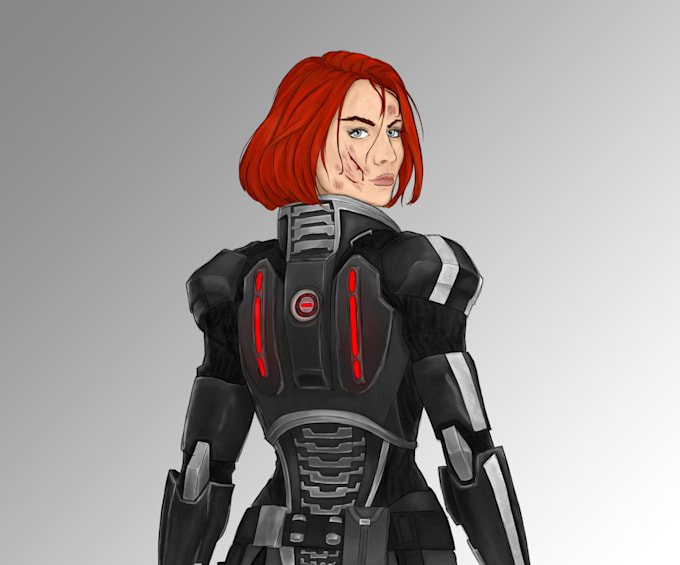 Draw Digital Character Art In A Semi Realistic Style By Infinitelatte Draw Digital Character Art In A Semi Realistic Style By Infinitelatte
