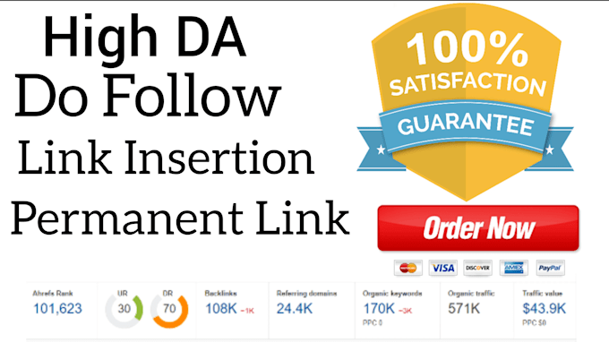 link insertion, niche edit, link building on high da sites