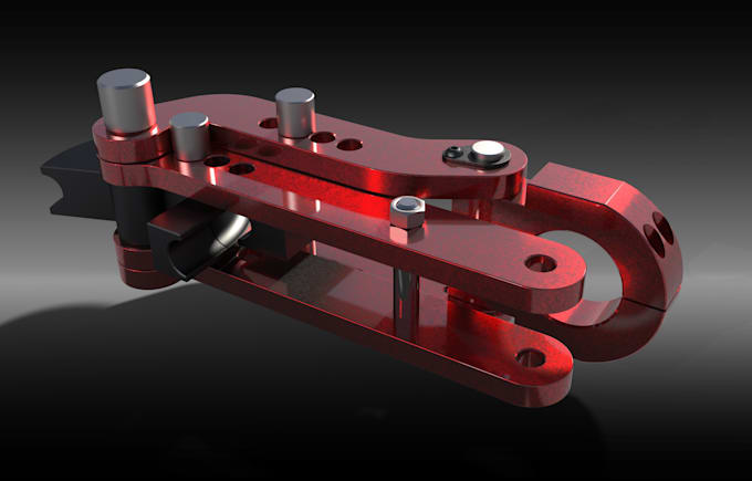 professionally design mechanical 3d models using solidworks
