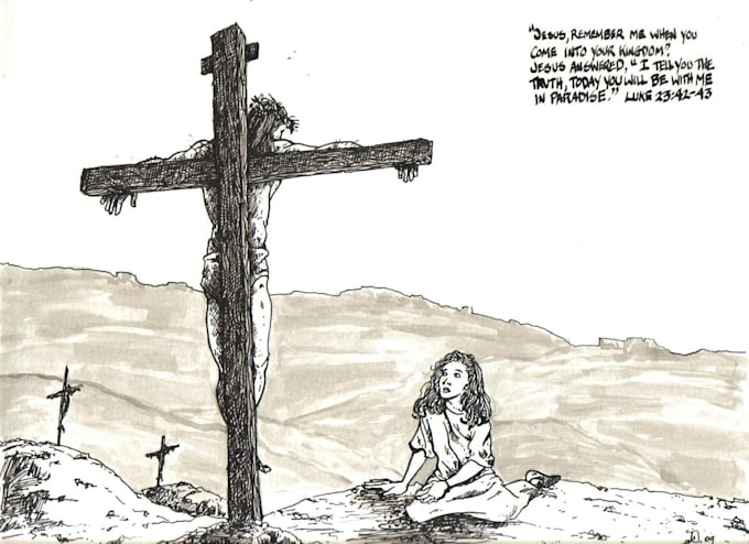 illustrate a picture from the bible