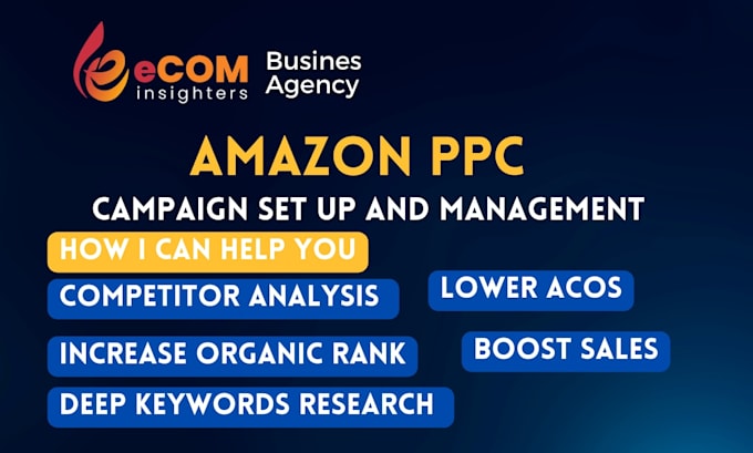 manage amazon ppc campaigns, sponsored ads to boost sales