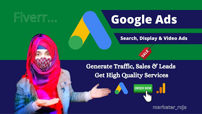 be your google ads, adwords PPC campaign, and optimization