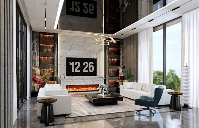 create realistic 3d interior designder