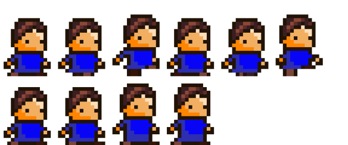 Make pixel sprite sheet and animation for character sprites by Amaze ...