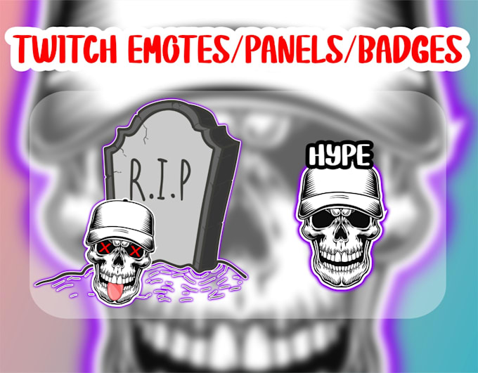 make custom twitch emotes and badges