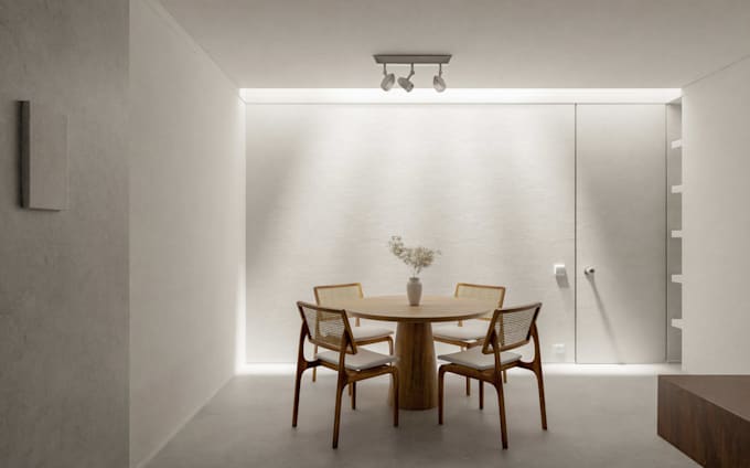 design and or render your interior arch viz project
