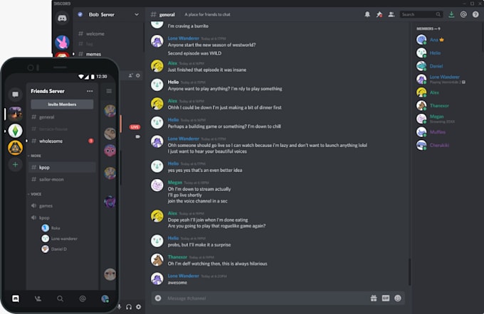 be your telegram admin, mod and nft discord community manager