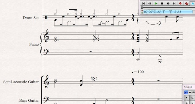 write melody and or chords and sing your lyrics