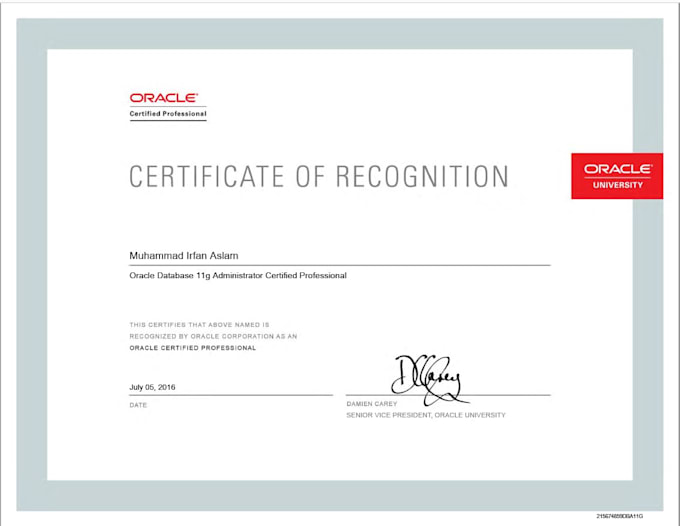 do installation and setup oracle database on vm