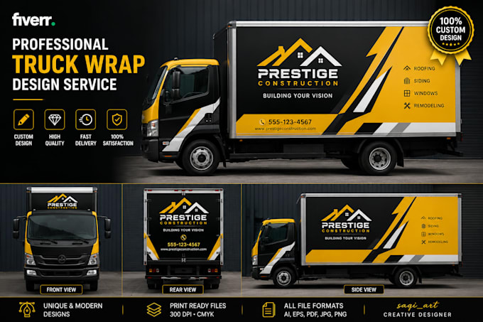 design professional vehicle wrap design