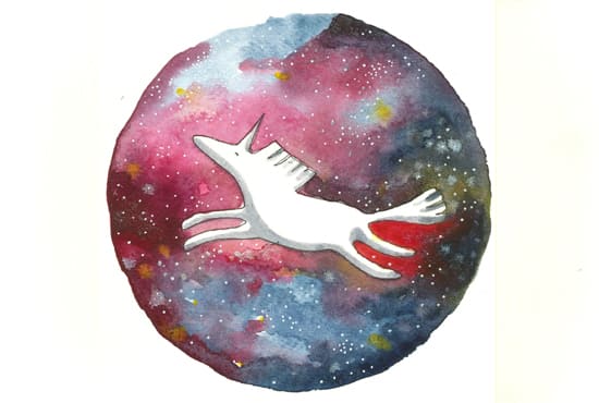 illustrate in watercolor or vectors