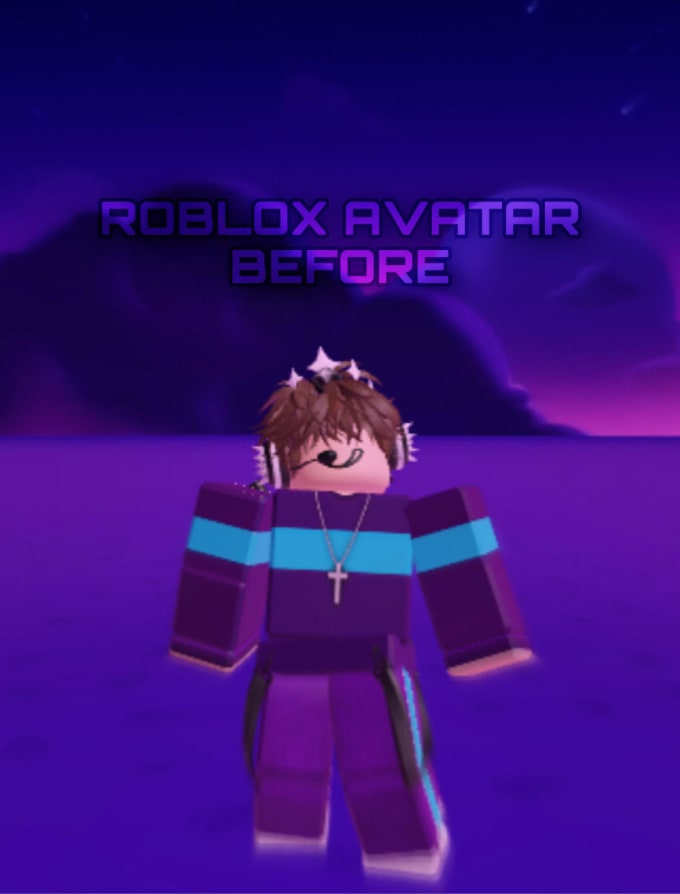 make a logo of your roblox character