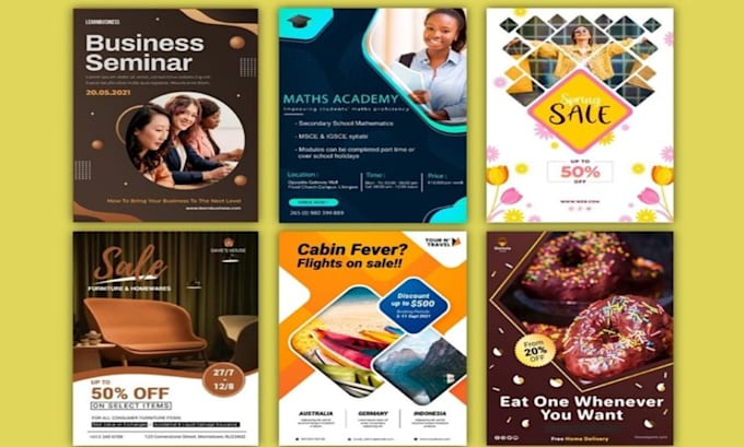 create an outstanding flyer, id card design in just 5 hours